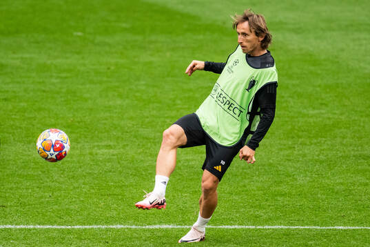 Luka Modric of Real Madrid