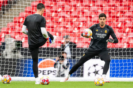 Goalkeeper Thibaut Courtois of Real Madrid