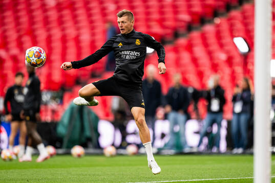 Toni Kroos of Real Madrid