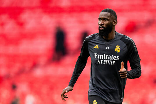 Antonio Rudiger of Real Madrid