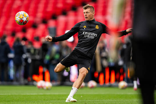Toni Kroos of Real Madrid