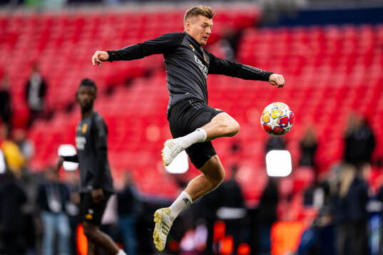 Toni Kroos of Real Madrid