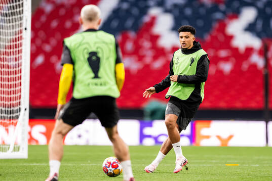 Jadon Sancho of Dortmund
