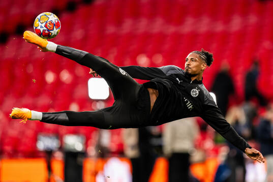 Sebastien Haller of Dortmund