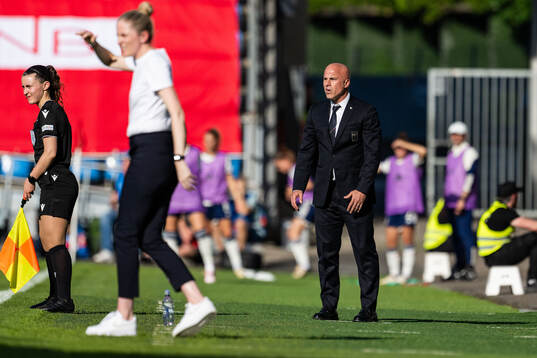 Head coach Andrea Soncin of Italy