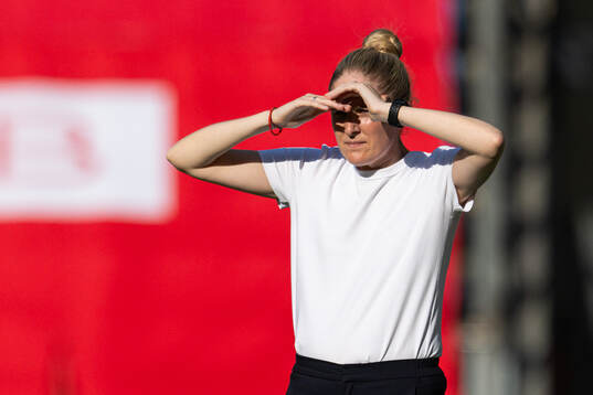 Gemma Grainger, head coach of Norway