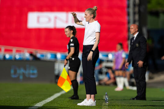 Gemma Grainger, head coach of Norway
