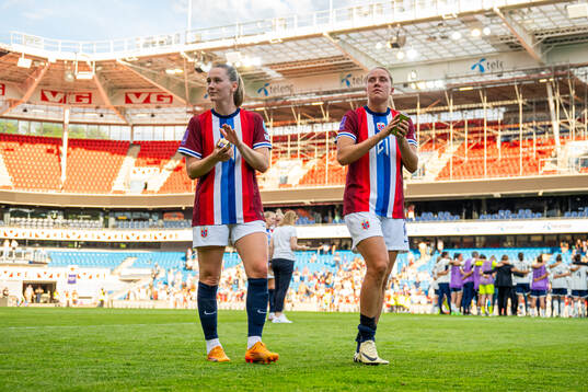 Elisabeth Terland and Lisa Fjeldstad Naalsund of Norway