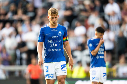 Trelleborgs Tobias Karlsson deppar