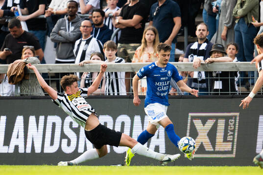 Landskronas Max Nilsson och Trelleborgs Armin Culum