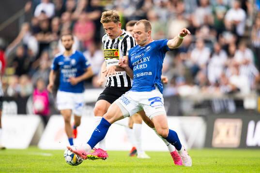 Landskronas Frederik Ihler och Trelleborgs Pierre Dahlin