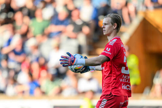Sirius målvakt Jakob Tånnander