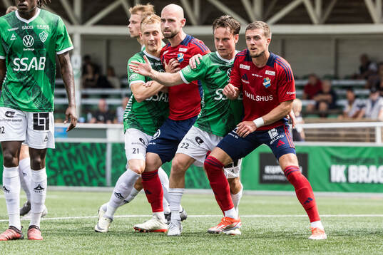 Brages Henry Sletsjøe och Östers Sebastian Hedlund och