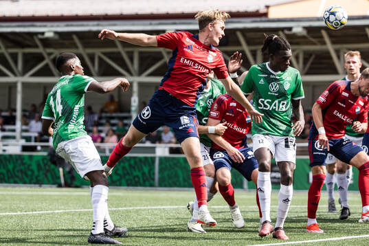 Östers Adam Herdonsson och Brages Ieltsin Jeronimo Semedo