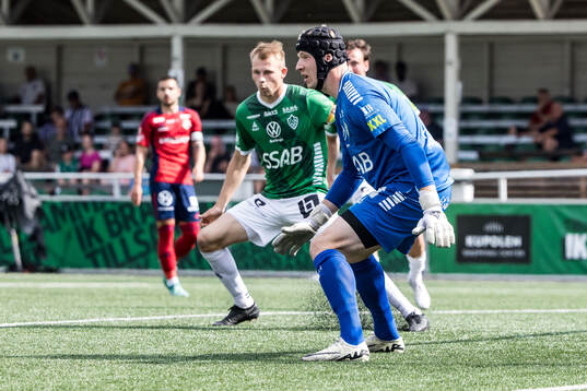 Brages målvakt Viktor Frodig