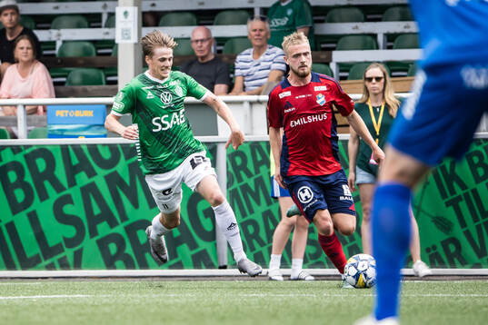 Brages Johan Arvidsson och Östers Chriss-Albin Mörfelt