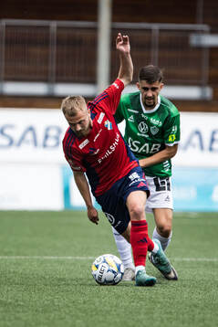 Östers Chriss-Albin Mörfelt och Brages Emil Tot Wikström