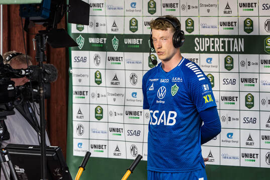 Brages målvakt Viktor Frodig