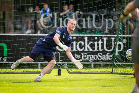 Halmstads målvakt Tim Erlandsson