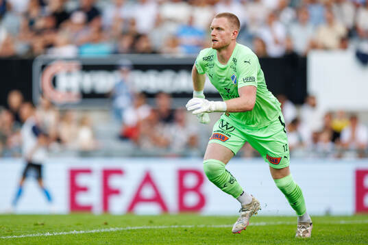 Halmstads målvakt Tim Erlandsson