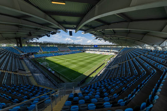 Gamla Ullevi innan fotbollsmatchen i Allsvenskan mellan IFK