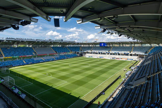 Gamla Ullevi innan fotbollsmatchen i Allsvenskan mellan IFK