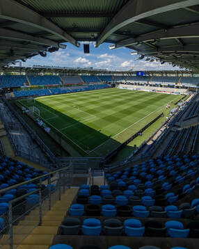 Gamla Ullevi innan fotbollsmatchen i Allsvenskan mellan IFK
