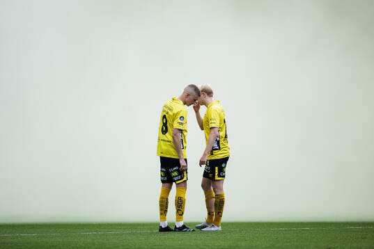Elfsborgs Sebastian Holmen och André Boman