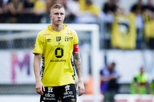 Elfsborgs Sebastian Holmen deppar