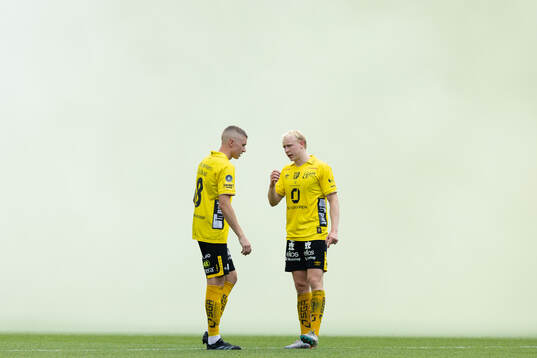 Elfsborgs Sebastian Holmen och André Boman