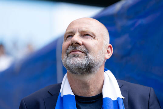IFK Göteborgs klubbdirektör Håkan Mild innan