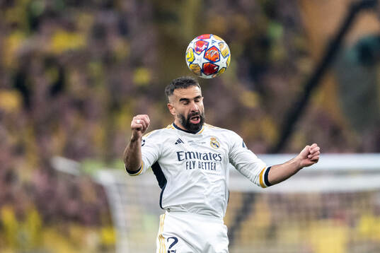 Dani Carvajal of Real Madrid