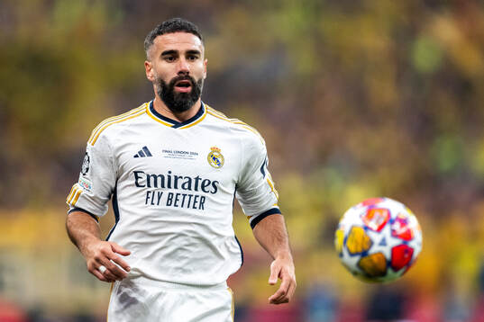 Dani Carvajal of Real Madrid
