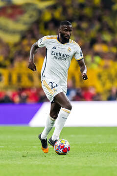 Antonio Rudiger of Real Madrid