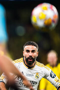 Dani Carvajal of Real Madrid