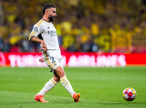 Dani Carvajal of Real Madrid