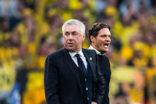 Head coach Carlo Ancelotti of Real Madrid and Head coach