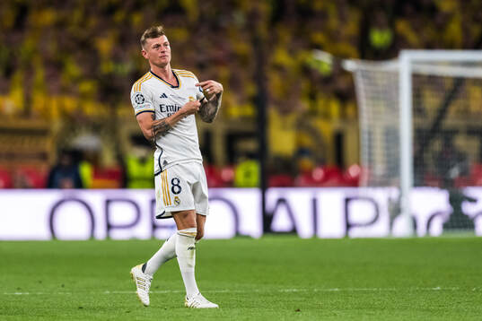 Toni Kroos of Real Madrid