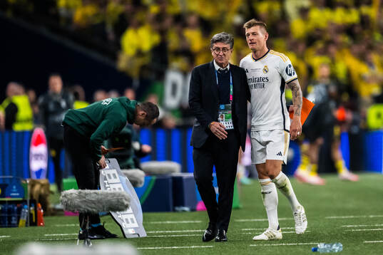 Toni Kroos of Real Madrid