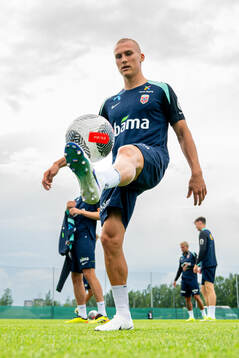 Leo Skiri Østigård of the Norwegian national football team