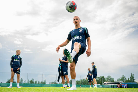 Leo Skiri Østigård of the Norwegian national football team