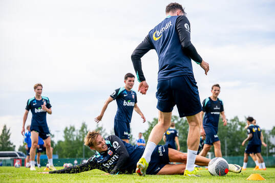 Martin Ødegaard of the Norwegian national football team