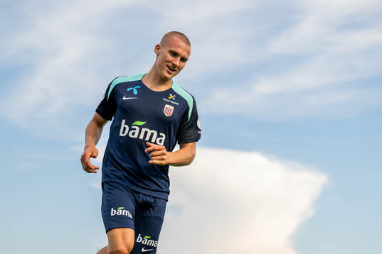 Leo Skiri Østigård of the Norwegian national football team