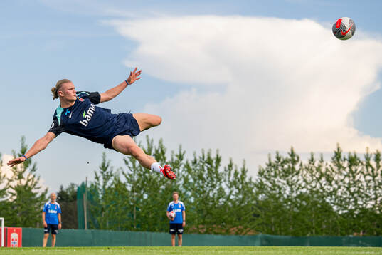 Erling Braut Haaland of the Norwegian national football team