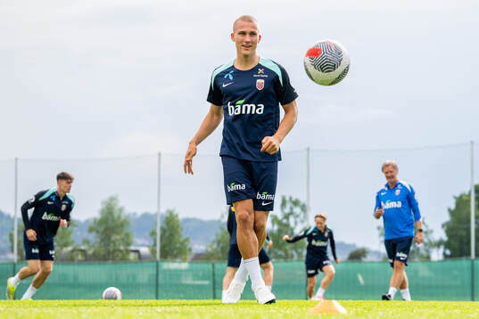 Leo Skiri Østigård of the Norwegian national football team