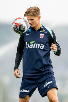 David Møller Wolfe of the Norwegian national football team