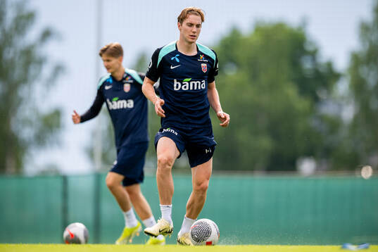 Kristian Thorstvedt of the Norwegian national football team