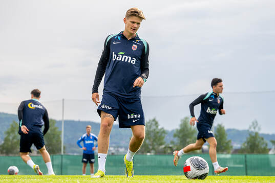 David Møller Wolfe of the Norwegian national football team