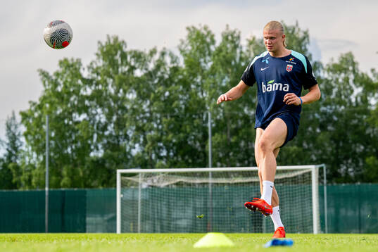 Erling Braut Haaland of the Norwegian national football team