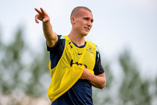 Leo Skiri Østigård of the Norwegian national football team